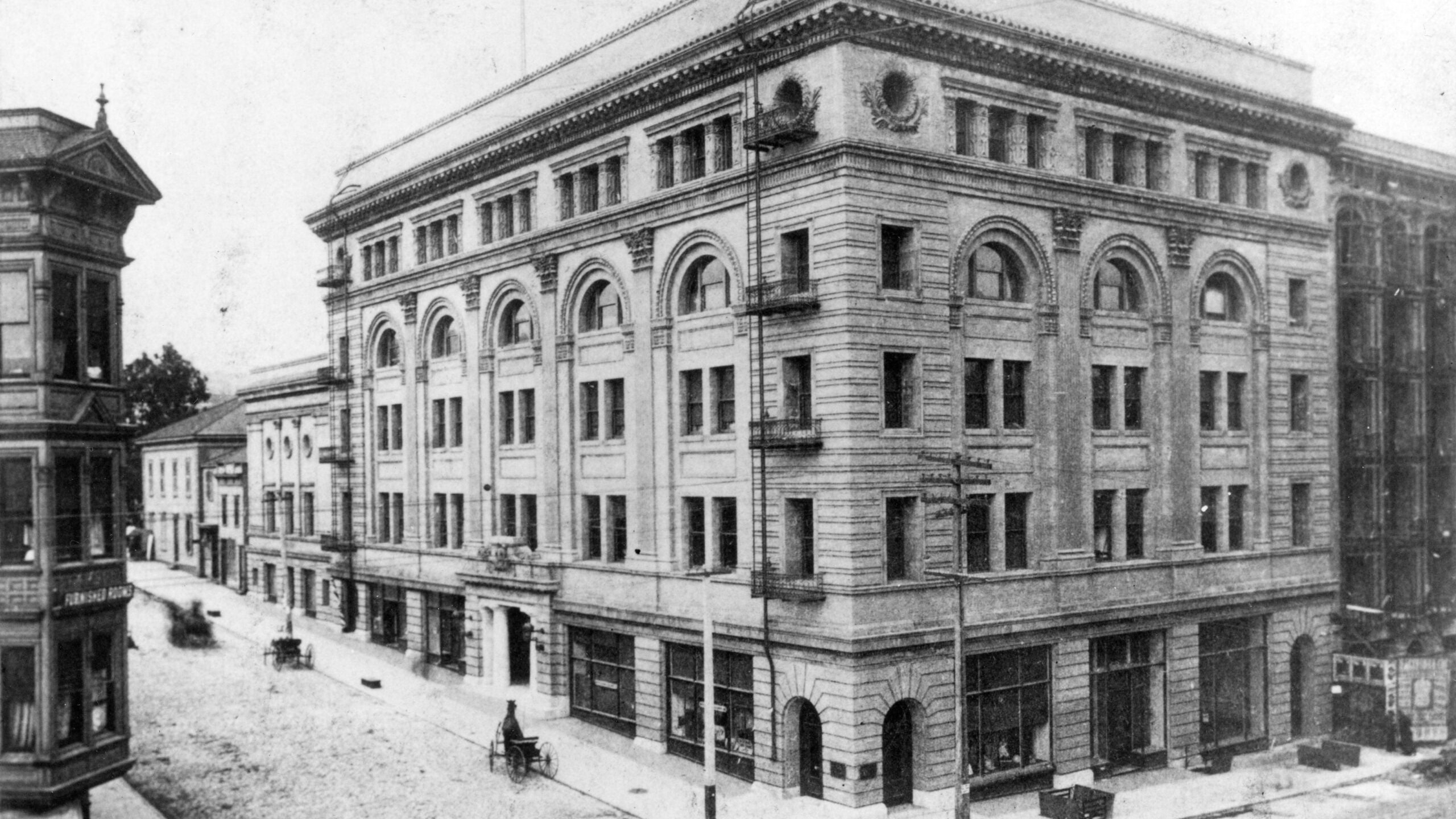 YMCA building used for GGU.